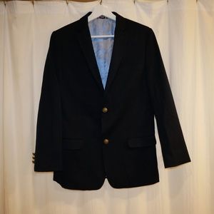 Boys Size 18 Navy Blazer Tommy Hilfiger